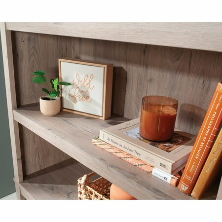 Sauder 5-Shelf Bookcase Lo , Three adjustable shelves allow versatile storage and display options 434823